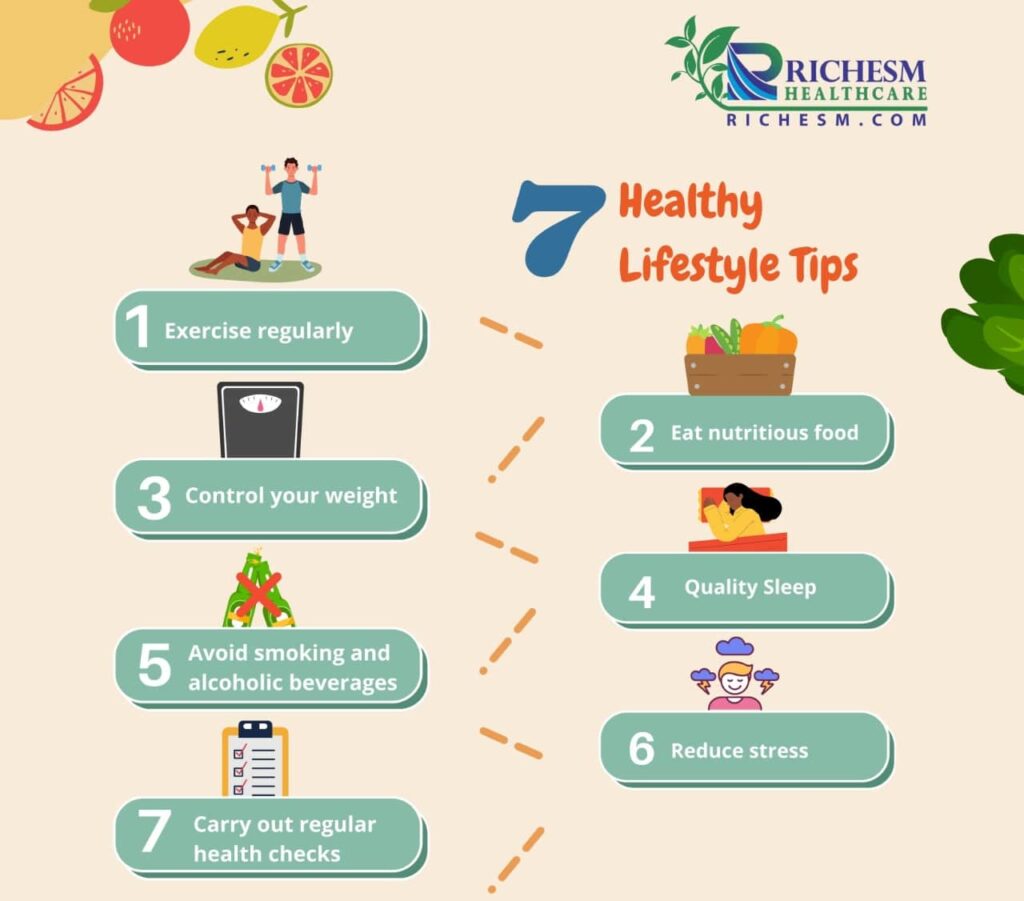 healthy lifestyle tips