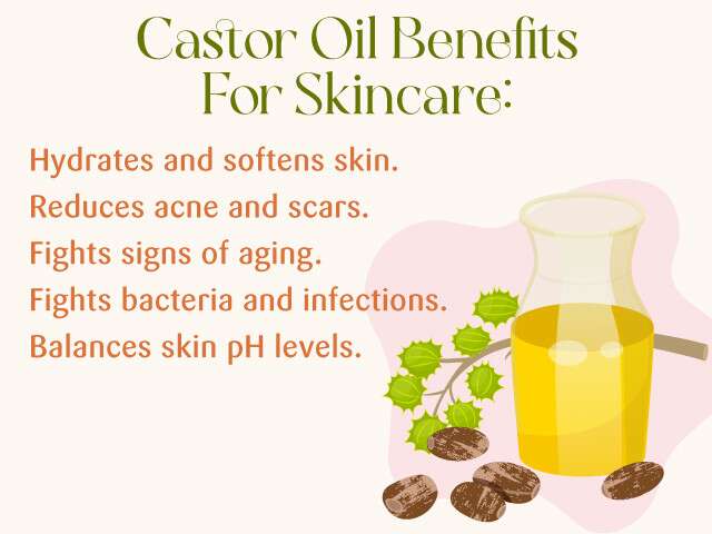benefits of castor oil for skin
