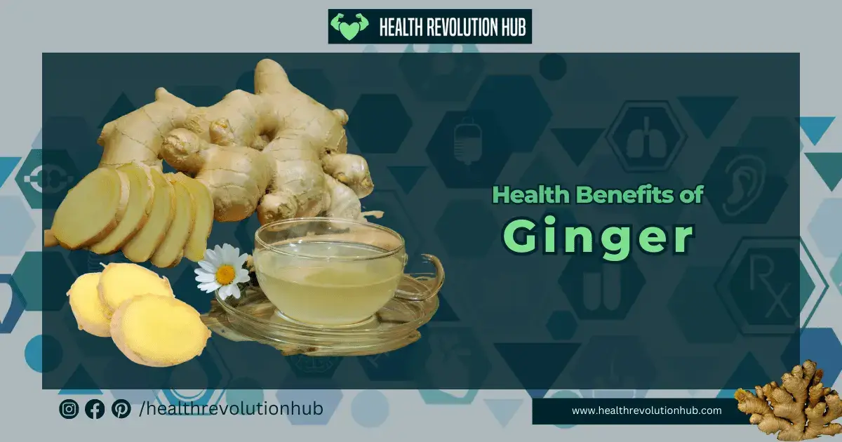 health benefits of ginger